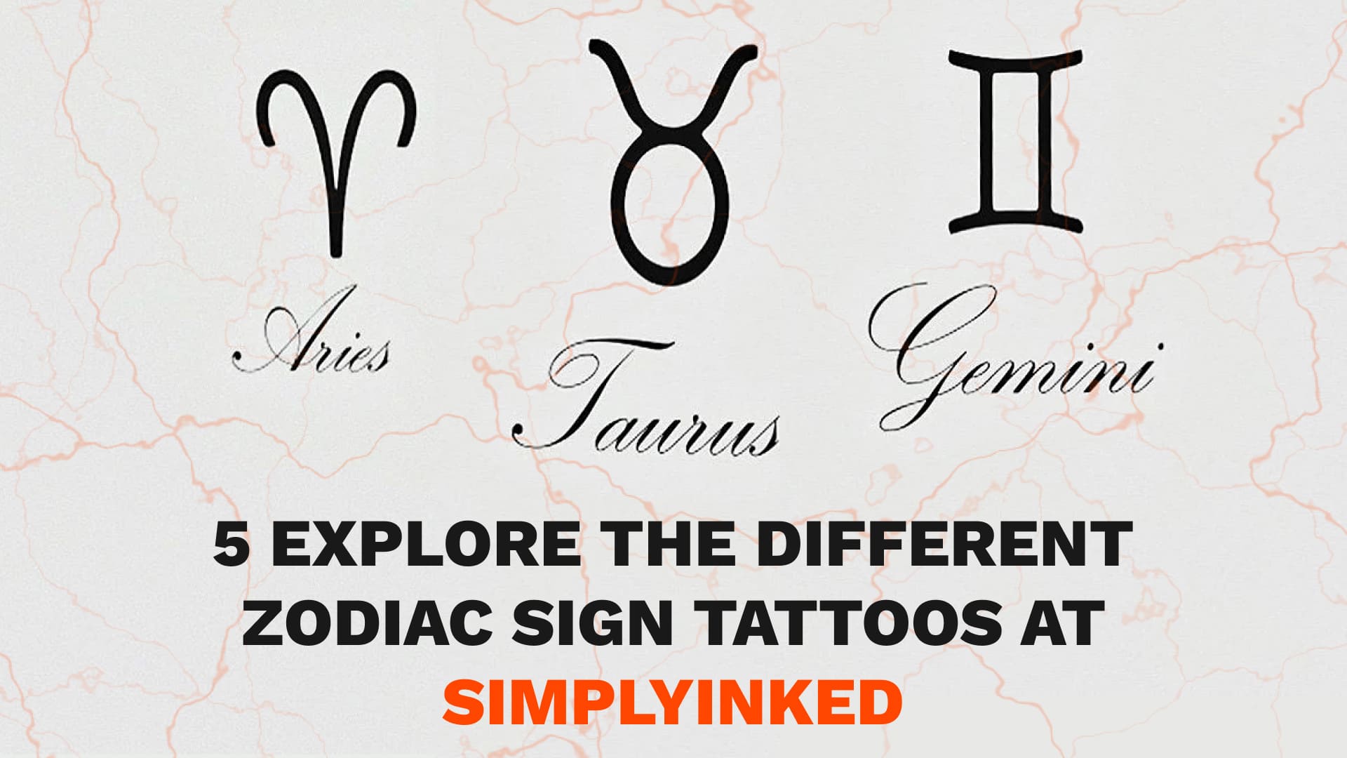 Explore the Different Zodiac Sign Tattoos at Simply Inked