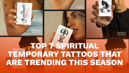 Top 7 Spiritual Temporary Tattoos That Are Trending This Season