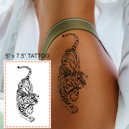 Tiger Temporary Tattoos