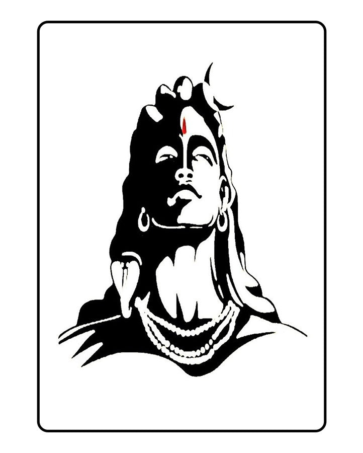 Adiyogi Shiva Temporary Tattoo