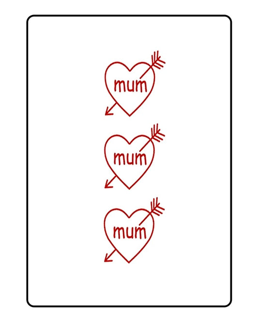 NEW Mum Temporary Tattoo