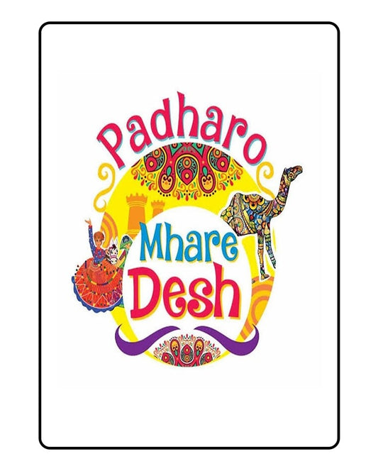 Padharo Mhare Desh Temporary Tattoo