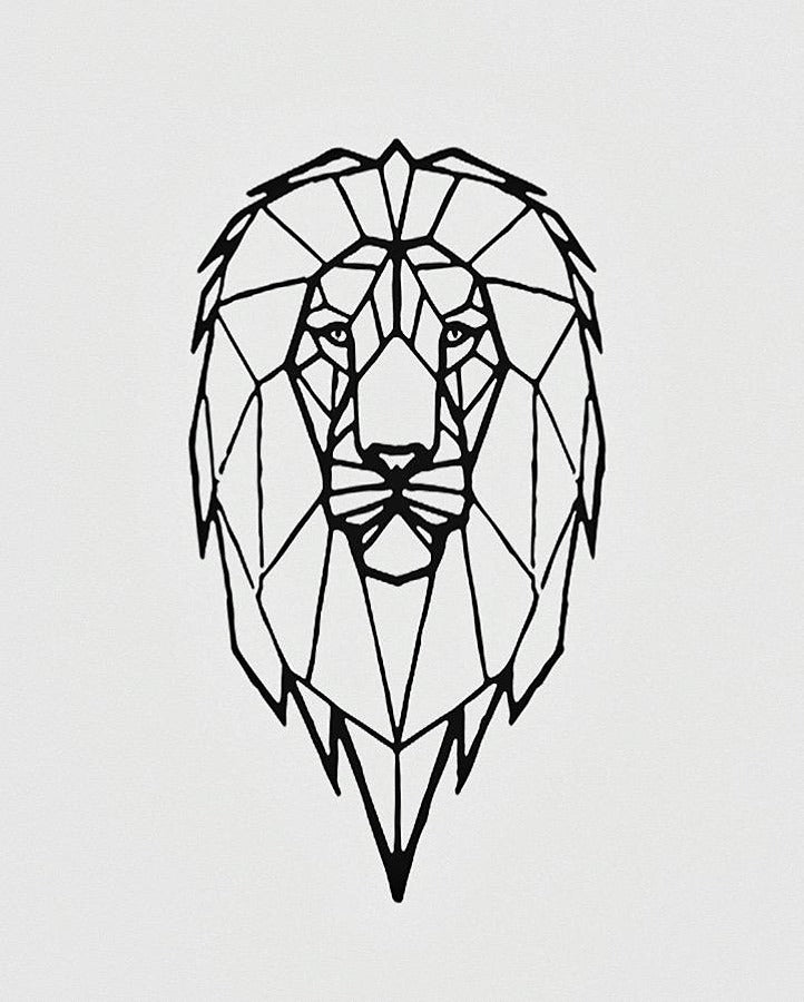 michaelbales:geometric-lion-and-dotwork-michael-bales-rebel-muse-tattoo -floral-tattoo-linework-black-and-gray-botanical-tattoo-geometric-tattoo -texas-tattoo-artist