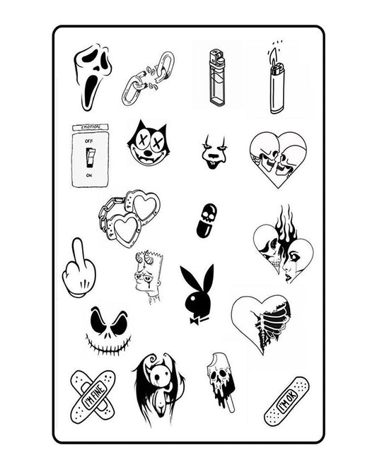 Bad Habits Bundle Semi Permanent Tattoo