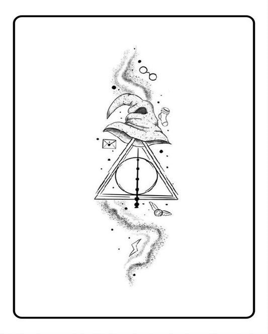 Deathly Hallows Temporary Tattoo