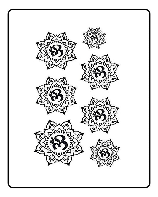 Om Temporary Tattoo Bundle