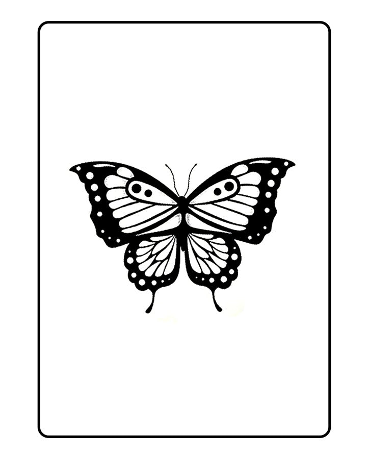 NEW Butterfly Temporary Tattoo