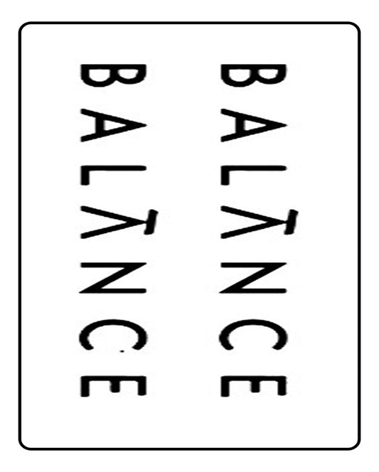 BALANCE Temporary Tattoo