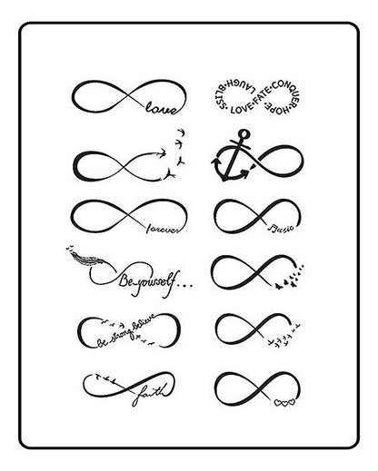 New Infinity Temporary Tattoo Bundle