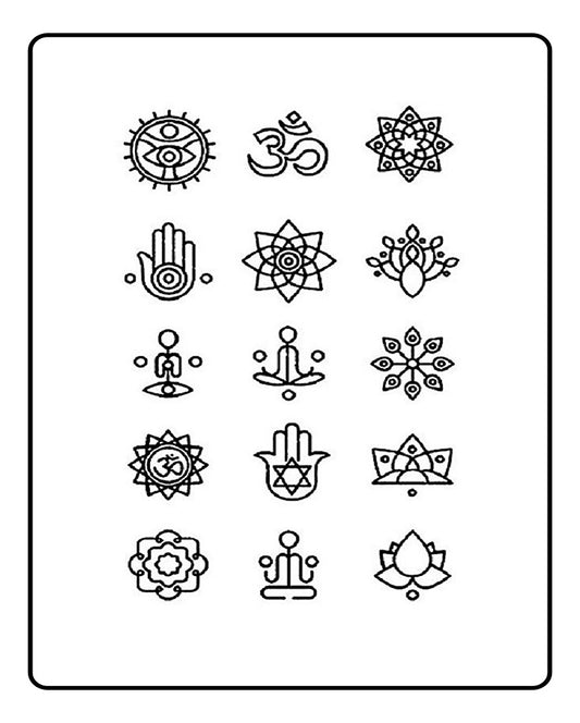 Spiritual Temporary Tattoo Bundle