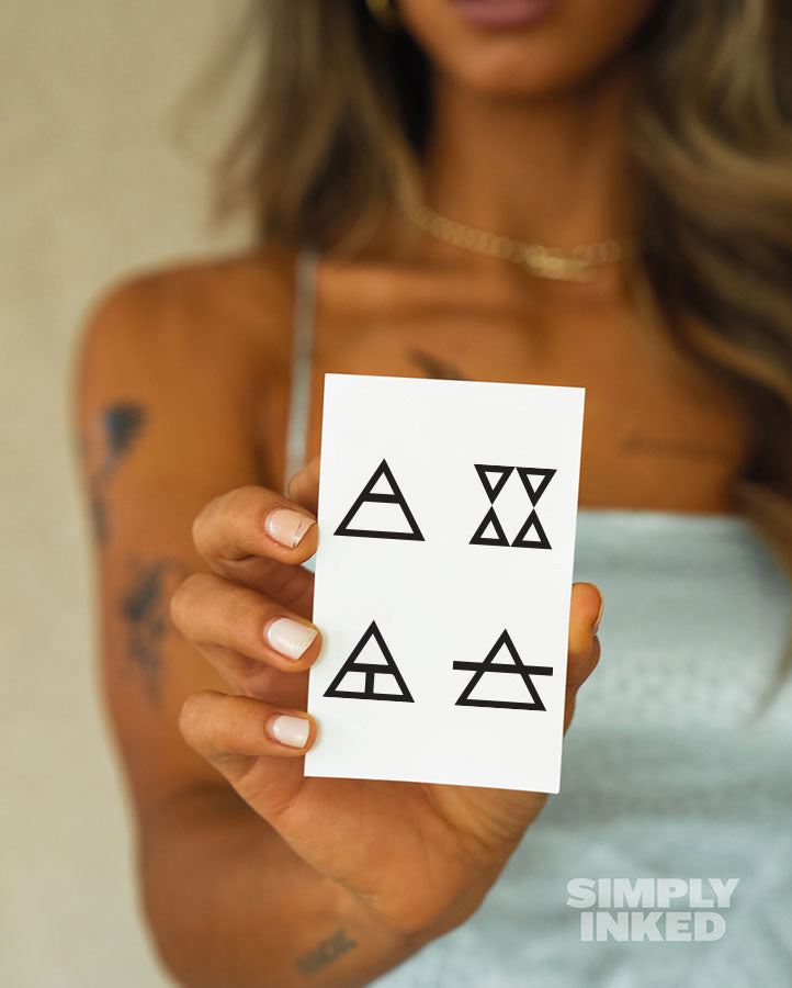 Triangle tattoo by Aga Kura Tattoo | Photo 29500
