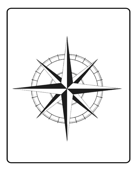 New Compass Semi-Permanent Tattoo