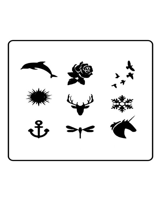 New Minimalist Nature Semi Permanent Tattoo Bundle