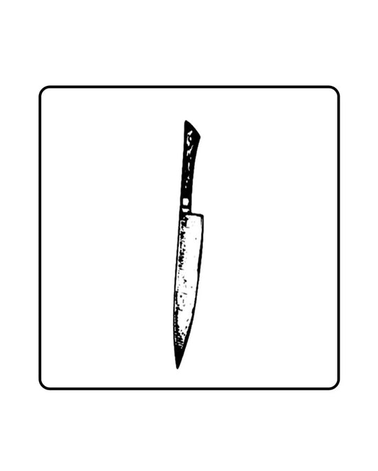 Knife Temporary Tattoo