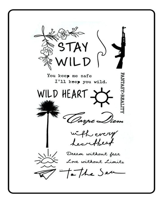 Adventure Temporary Tattoo Bundle