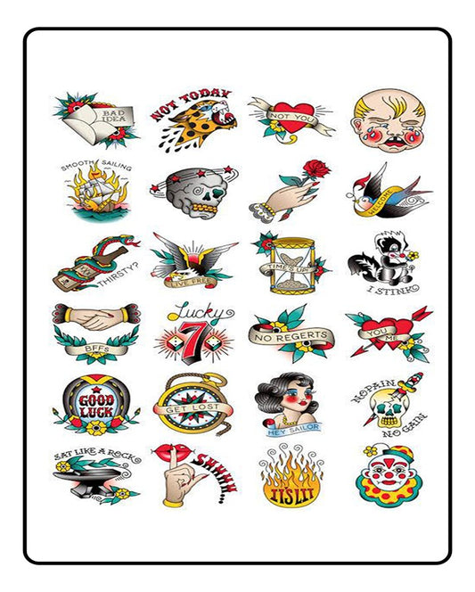 Gamble Party Temporary Tattoo Bundle