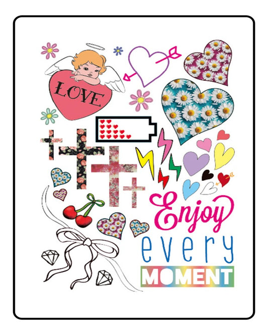 Enjoy Every Moment Temporary Tattoo