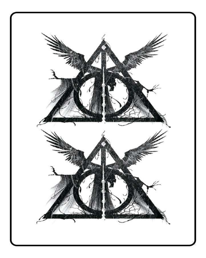 Deathly Hallows Temporary Tattoo