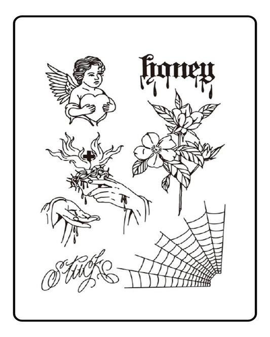 New Cupid Bundle Temporary Tattoo